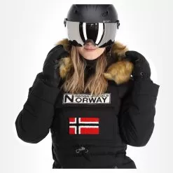 Geographical Norway, Belinda Lady New 001 + Bs Winter Anorak Women Black 11 Geographical Norway, Belinda Lady New 001 + Bs Winter Anorak Women Black -Ski Online Store geographical norway belinda new 001 bs aa jas gevoerd dames zwart AA21geo108d BI 05