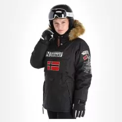 Geographical Norway, Boomera Rol-Art1 Lady 068 Winter Anorak Women Black -Ski Online Store geographical norway boomera rol art1 lady 068 winter anorak women AF21geo010a BI 02