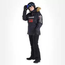 Geographical Norway, Boomera Rol-Art1 Lady 068 Winter Anorak Women Navy Blue