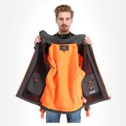 Geographical Norway, Tushiba Men 007 + Bs Softshell Ski Jacket Men Dark Grey, Orange 11 Geographical Norway, Tushiba Men 007 + Bs Softshell Ski Jacket Men Dark Grey, Orange -Ski Online Store geographical norway tushiba 007 softshell ski jas heren dark grijsoranje ac19geow11a 05.3635
