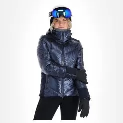 Head, Frost Ski Jacket Women Metalic Denim Blue -Ski Online Store head frost aa jas gevoerd dames metalic denim blauw 22headx150v2 BI 04