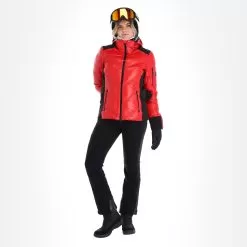 Head, Frost Ski Jacket Women Metallic Red