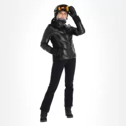Head, Frost Ski Jacket Women Metallic Black