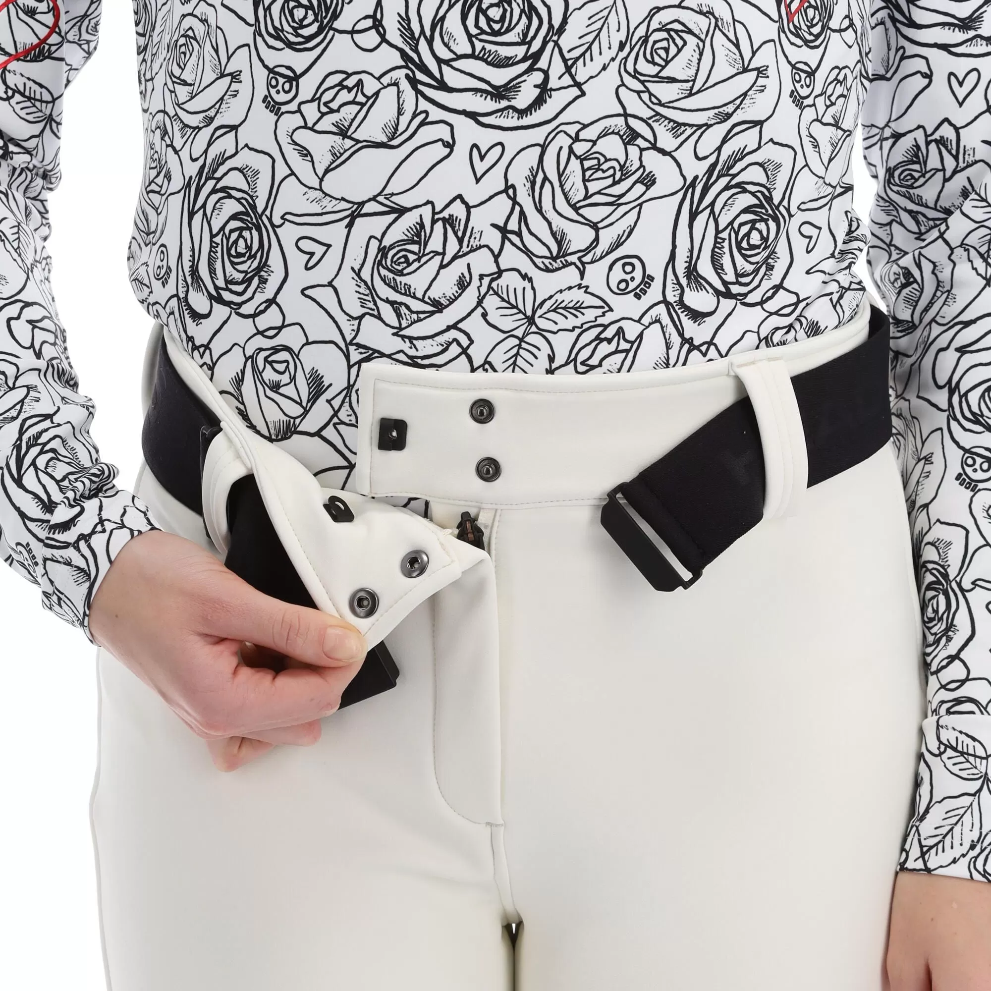 Head, Jet II Softshell Ski Pants Women Ivory White 7 Head, Jet II Softshell Ski Pants Women Ivory White - Image 5