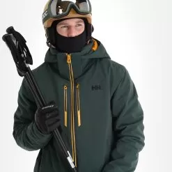 Helly Hansen, Alpha Lifaloft Ski Jacket Men Darkest Spruce Green -Ski Online Store helly hansen alpha lifaloft aa jas gevoerd heren darkest spruce 22helly105v2 BI 05