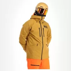 Helly Hansen, Garibaldi 2.0 Ski Jacket Men Cloudberry Melange Yellow -Ski Online Store helly hansen garibaldi 2 0 aa jas gevoerd heren cloudberry 22helly110v1 BI 04