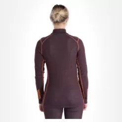 Helly Hansen, Lifa Merino 1/2 Zip Thermal Shirt Women Amethyst Star Pixel Purple -Ski Online Store helly hansen lifa merino 1 2 zip fa thermoshirt dames amethyst 22helly101v2 BI 03