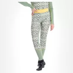 Helly Hansen, Lifa Merino Thermal Pants Women Jade 2.0 Star Pixel Green -Ski Online Store helly hansen lifa merino fb thermobroek dames jade 2 0 star pixel 22helly102v3 BI 04