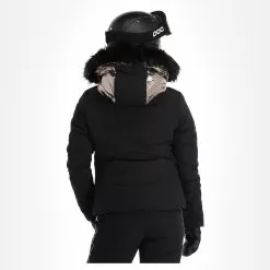 High Society, Harper Ski Jacket Women Caramel Black, Brown -Ski Online Store high society ski jacket aa jas gevoerd dames caramel bruin zwart 22highs101v2 BI 03