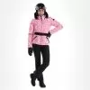 High Society, Elea Ski Jacket Women Paisley Print Pink