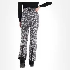 High Society, Tara Softshell Ski Pants Women Leopard Print Beige -Ski Online Store high society softshell pants bc skibroek softshell dames leopard 22highs105v1 BI 03