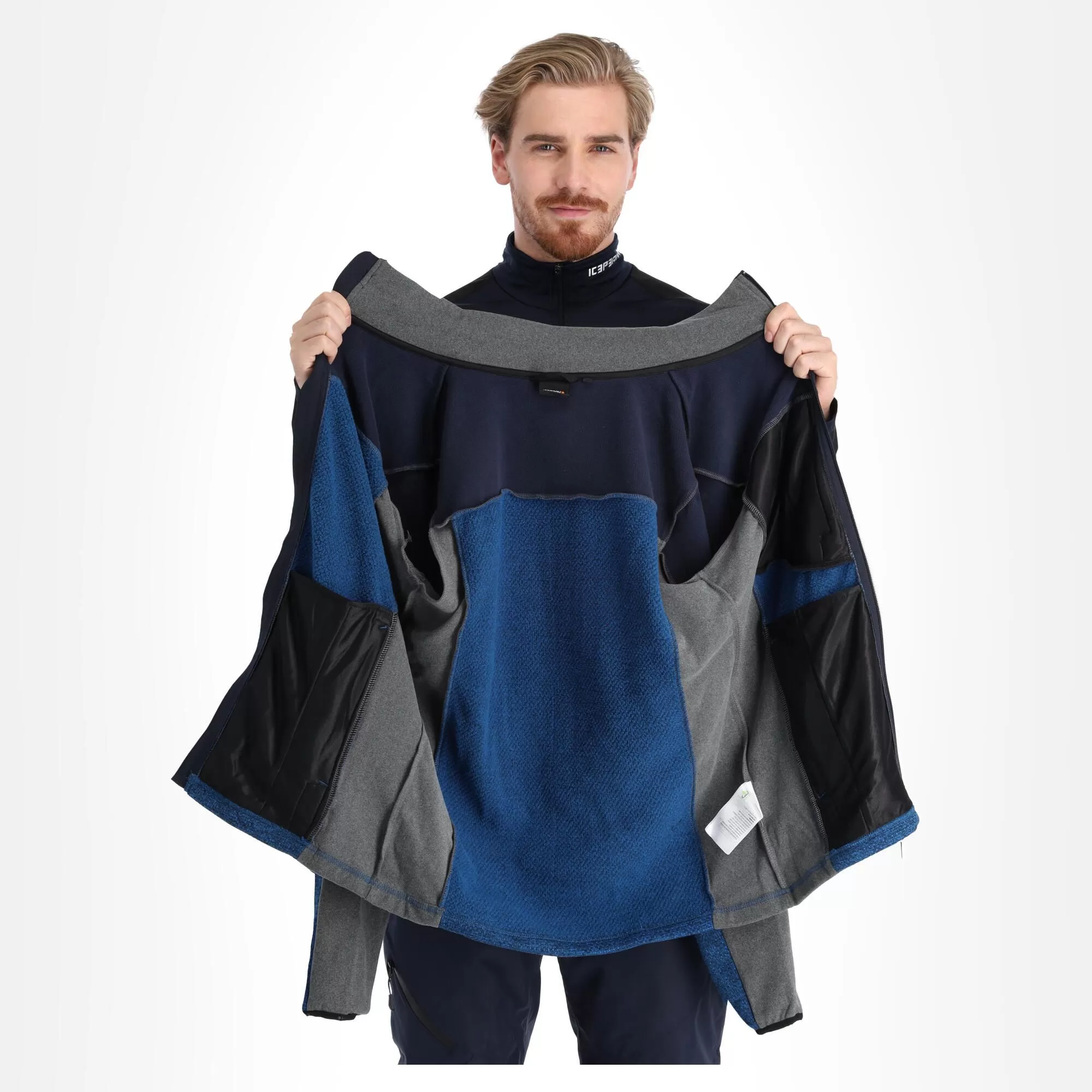 Icepeak, Bartelso Jacket Men Navy Blue 7 Icepeak, Bartelso Jacket Men Navy Blue - Image 5