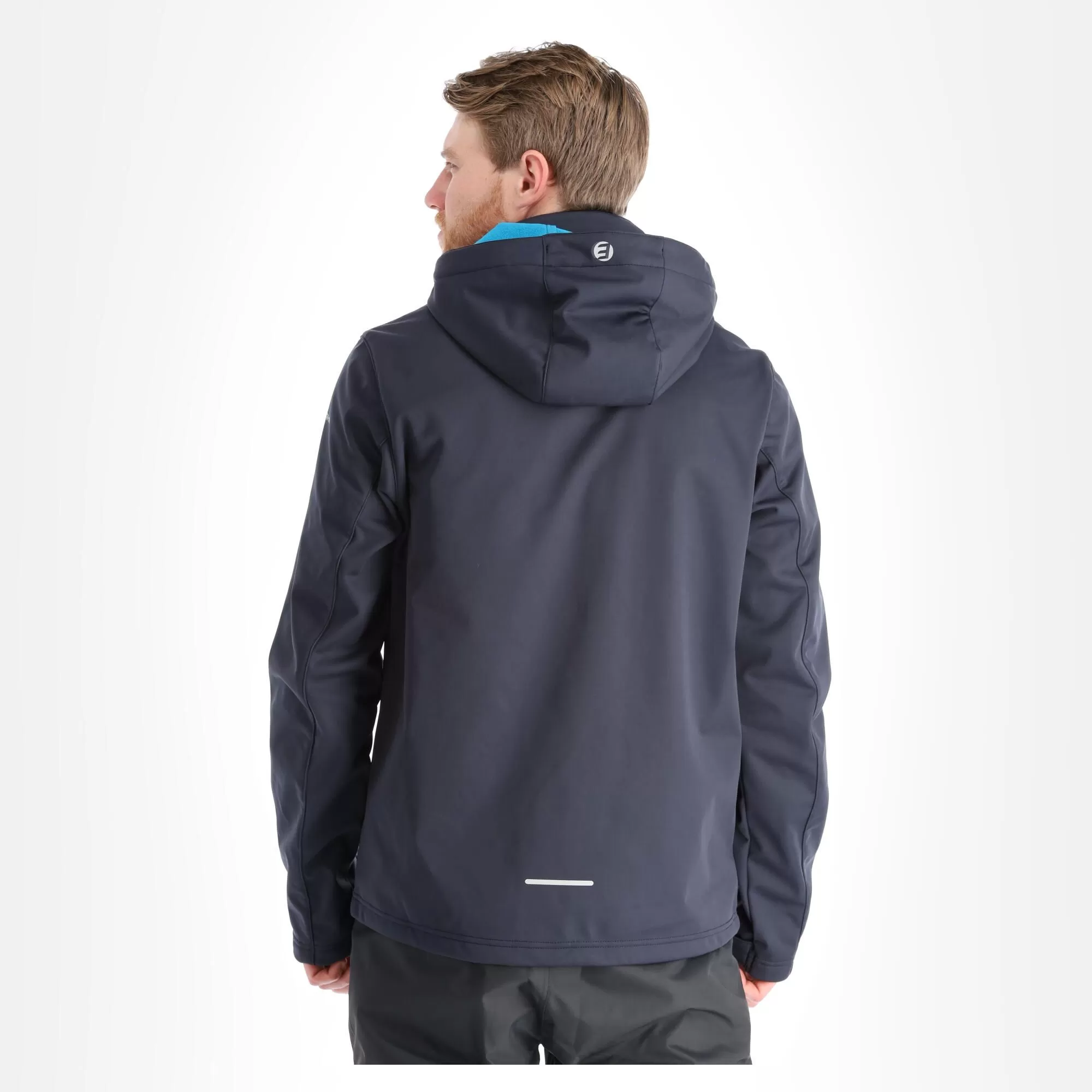 Icepeak, Biggs Softshell Ski Jacket Men Dark Blue 5 Icepeak, Biggs Softshell Ski Jacket Men Dark Blue - Image 3