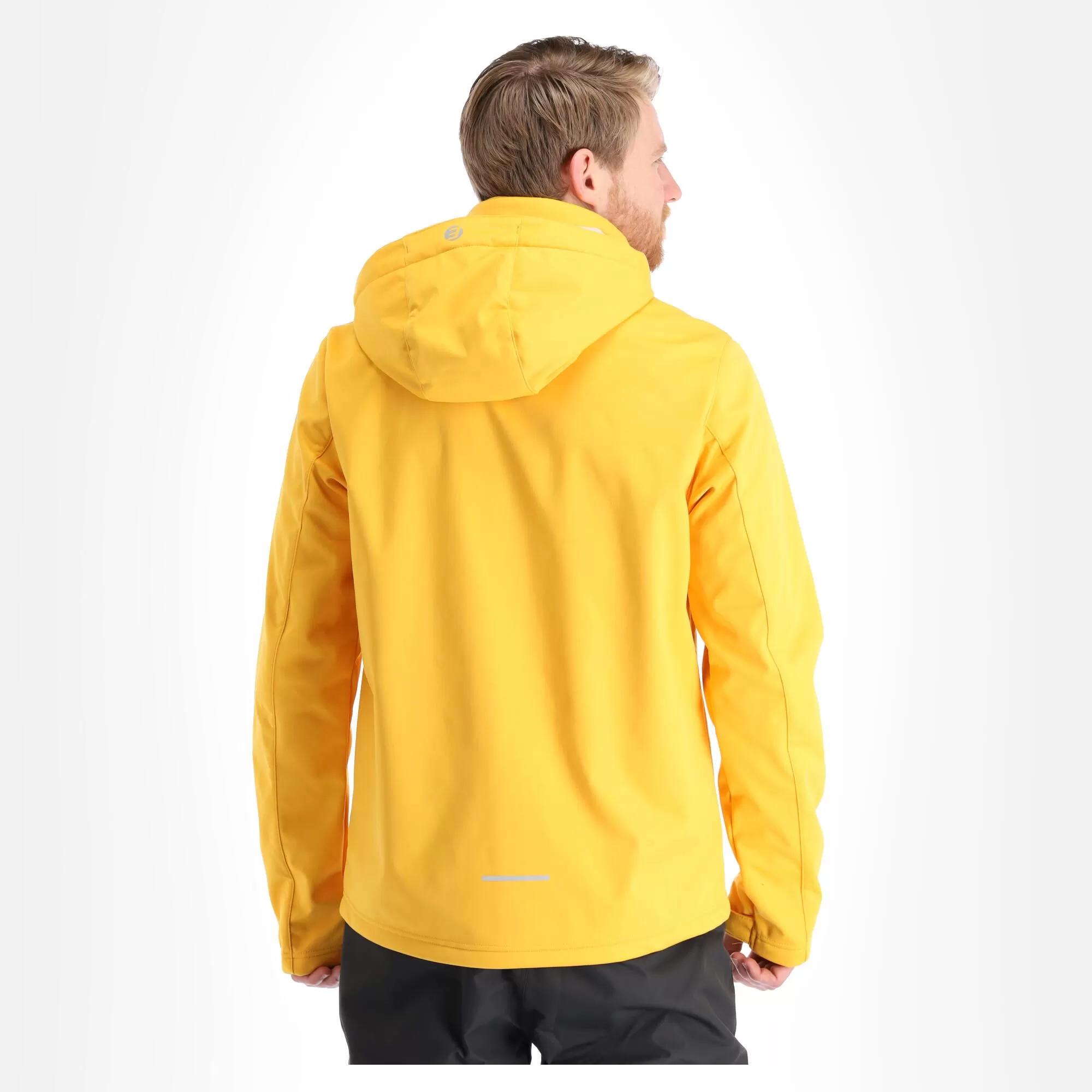 Icepeak, Biggs Softshell Ski Jacket Men Yellow 5 Icepeak, Biggs Softshell Ski Jacket Men Yellow - Image 3