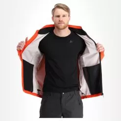 Icepeak, Biggs Softshell Ski Jacket Men Orange -Ski Online Store icepeak biggs ac softshell jas heren oranje AC11ice217e BI 05
