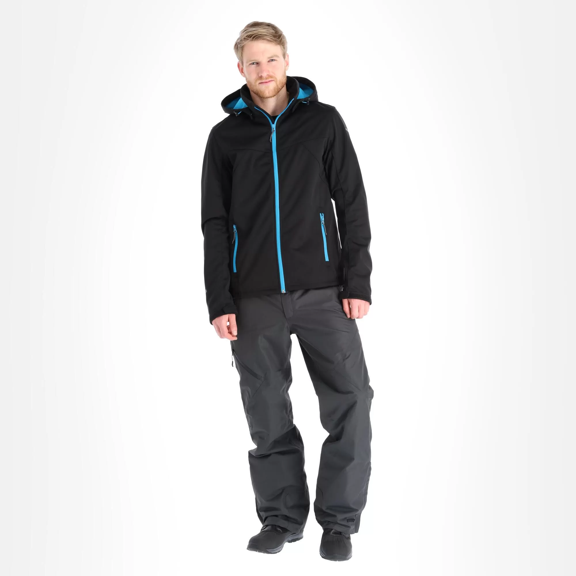 Icepeak, Biggs Softshell Ski Jacket Men Black 3 Icepeak, Biggs Softshell Ski Jacket Men Black