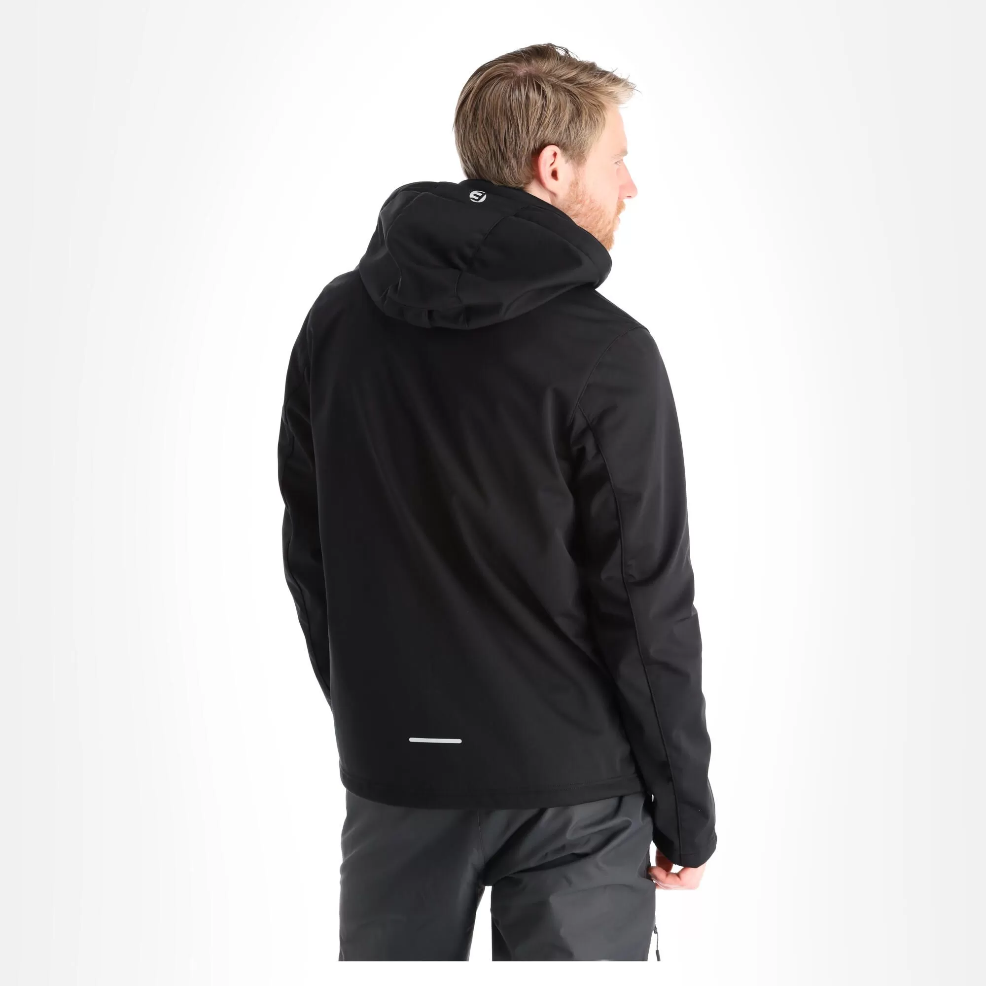 Icepeak, Biggs Softshell Ski Jacket Men Black 5 Icepeak, Biggs Softshell Ski Jacket Men Black - Image 3