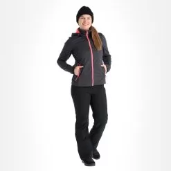 Icepeak, Boise Softshell Ski Jacket Women Grey