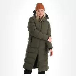 Icepeak, Brilon Winter Jacket Women Dark Olive Green -Ski Online Store icepeak brilon ae winterjas dames dark olive groen 22icepe196v2 BI 02