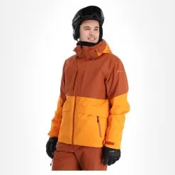 Icepeak, Callahan Ski Jacket Men Dark Orange -Ski Online Store icepeak callahan aa jas gevoerd heren dark oranje 22icepe250v4 BI 04