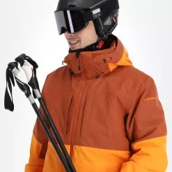 Icepeak, Callahan Ski Jacket Men Dark Orange -Ski Online Store icepeak callahan aa jas gevoerd heren dark oranje 22icepe250v4 BI 05