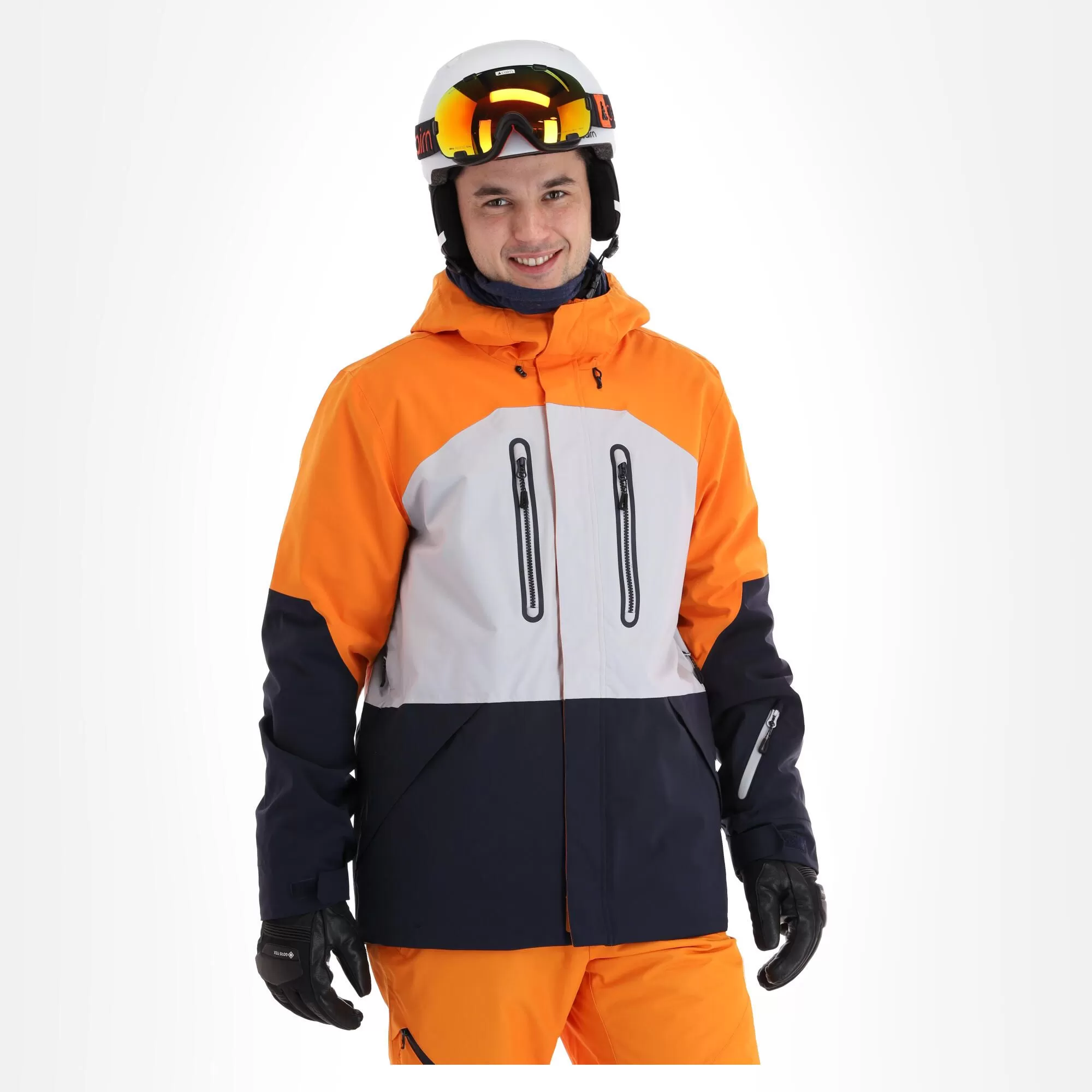 Icepeak, Carbon Ski Jacket Men Dark Orange 4 Icepeak, Carbon Ski Jacket Men Dark Orange - Image 2