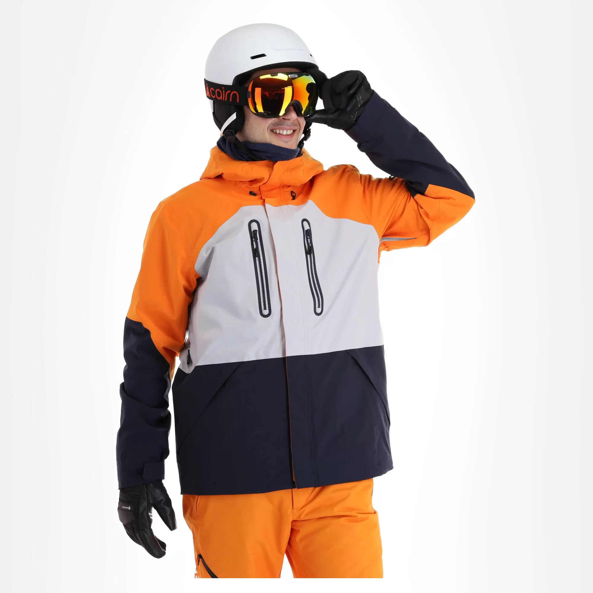 Icepeak, Carbon Ski Jacket Men Dark Orange 6 Icepeak, Carbon Ski Jacket Men Dark Orange - Image 4