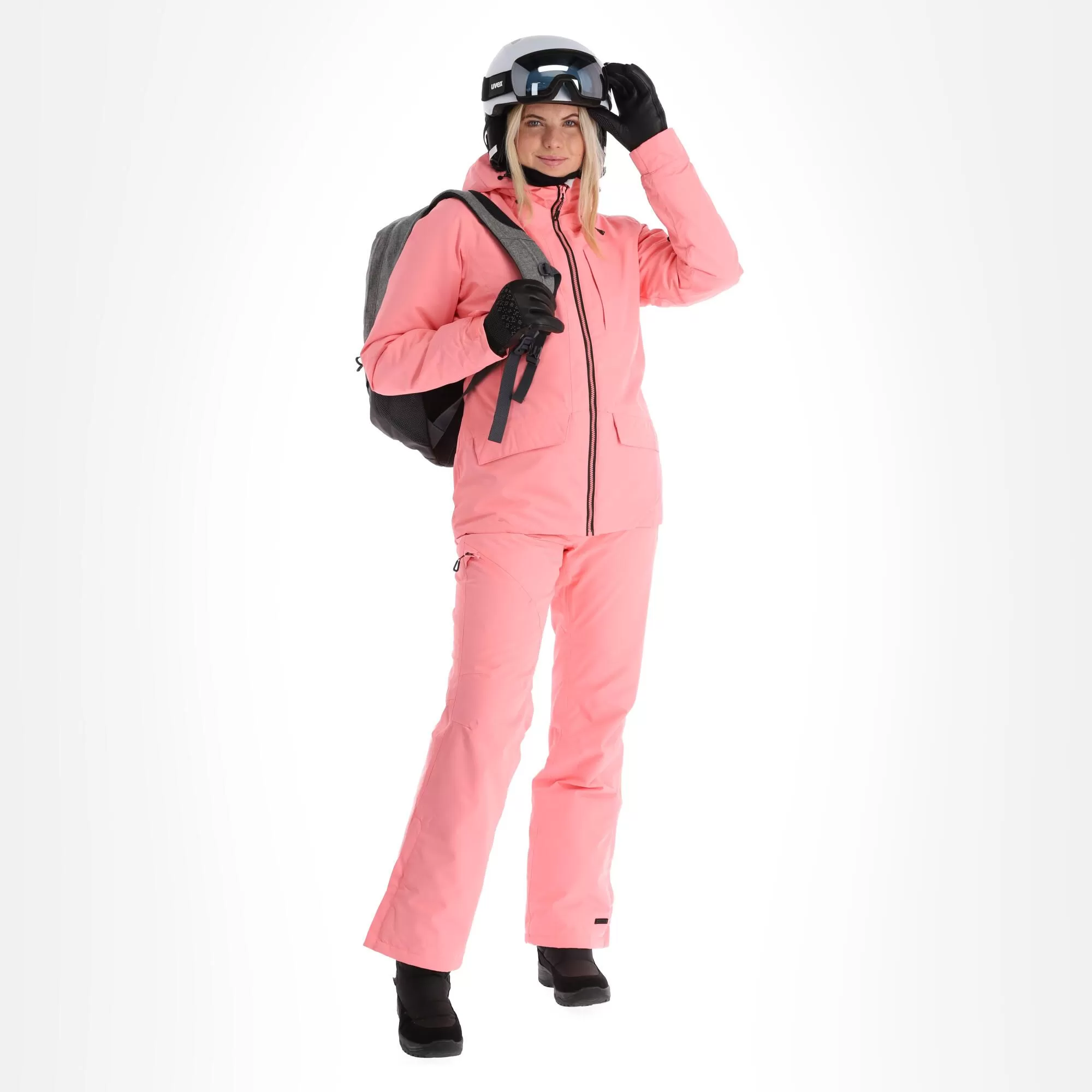 Icepeak, Cathay Ski Jacket Women Pink 3 Icepeak, Cathay Ski Jacket Women Pink