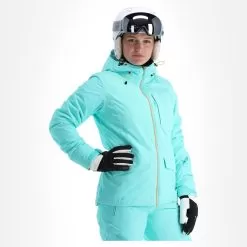 Icepeak, Cathay Ski Jacket Women Turquoise Blue -Ski Online Store icepeak cathay aa jas gevoerd dames turquoise blauw 22icepe208v4 BI 04