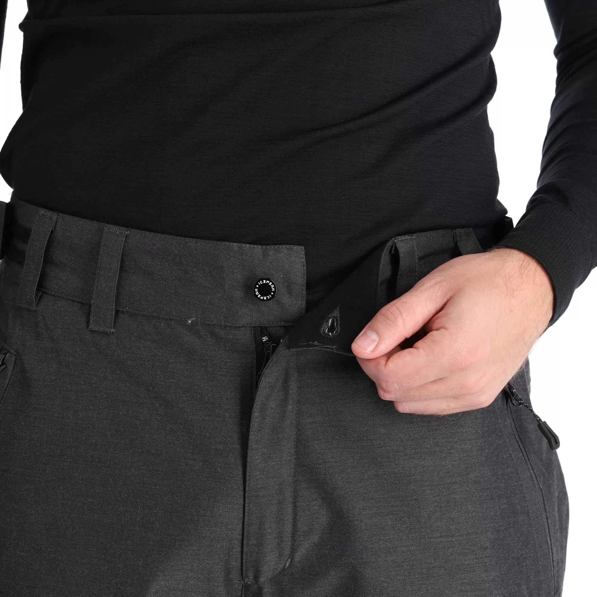 Icepeak, Connel Ski Pants Men Lead Grey 7 Icepeak, Connel Ski Pants Men Lead Grey - Image 5