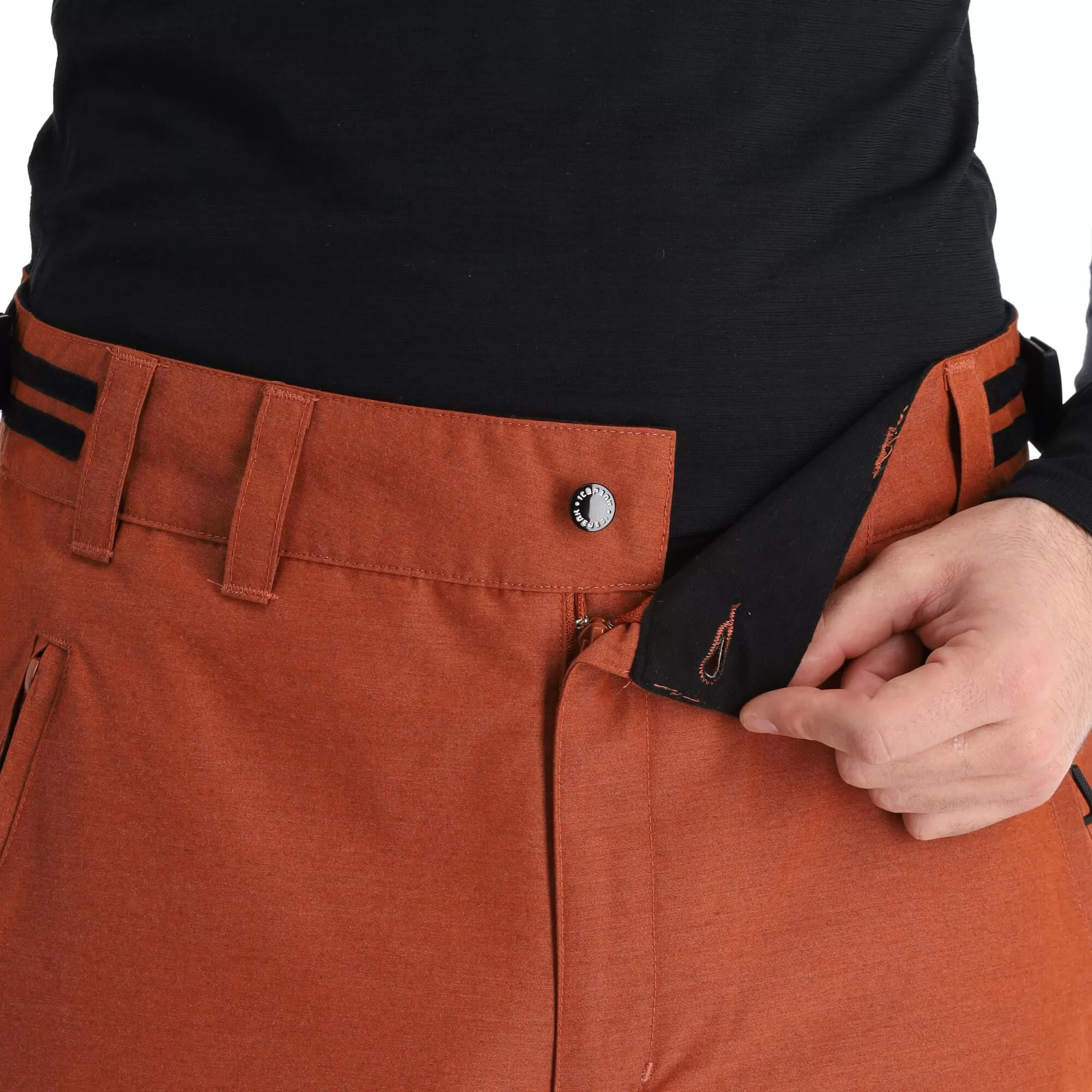 Icepeak, Connel Ski Pants Men Rust Brown 7 Icepeak, Connel Ski Pants Men Rust Brown - Image 5