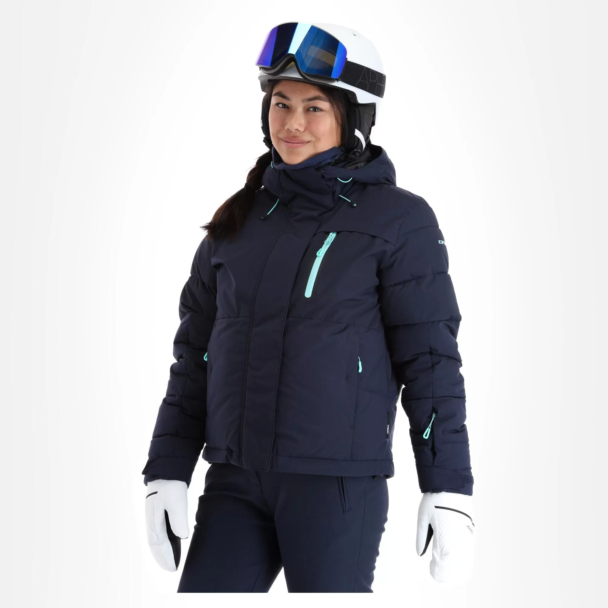 Icepeak, Creola Ski Jacket Women Dark Blue 4 Icepeak, Creola Ski Jacket Women Dark Blue - Image 2
