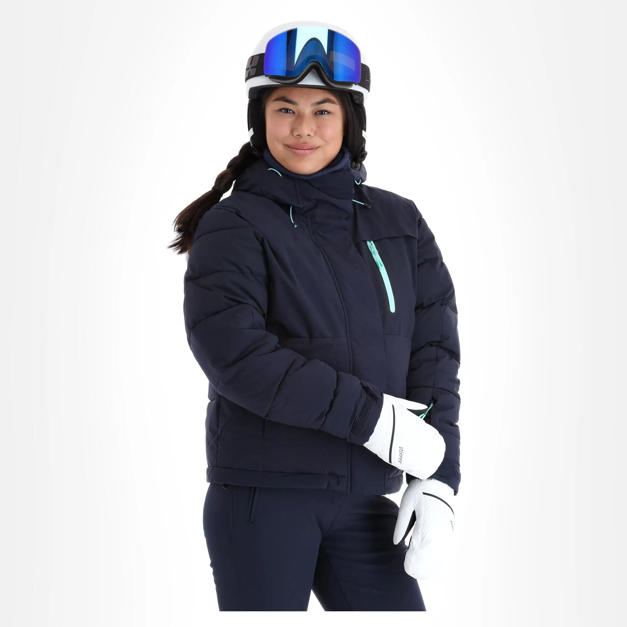 Icepeak, Creola Ski Jacket Women Dark Blue 6 Icepeak, Creola Ski Jacket Women Dark Blue - Image 4