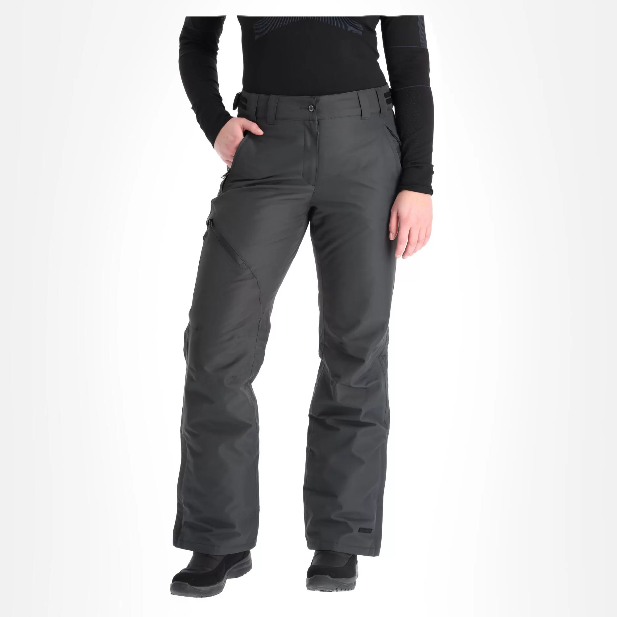 Icepeak, Curlew Ski Pants Women Anthracite Grey 4 Icepeak, Curlew Ski Pants Women Anthracite Grey - Image 2