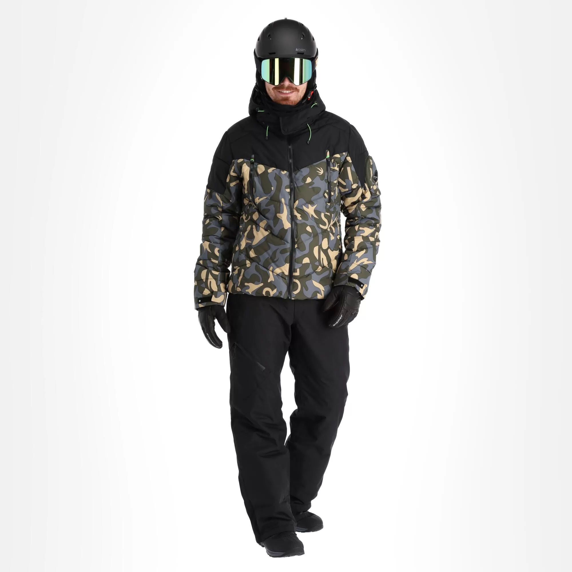 Icepeak, Earling Ski Jacket Men Dark Olive Green 3 Icepeak, Earling Ski Jacket Men Dark Olive Green