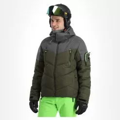 Icepeak, Eastham Ski Jacket Men Dark Olive Green 10 Icepeak, Eastham Ski Jacket Men Dark Olive Green -Ski Online Store icepeak eastham aa jas gevoerd heren dark olive groen 22icepe244v3 BI 04