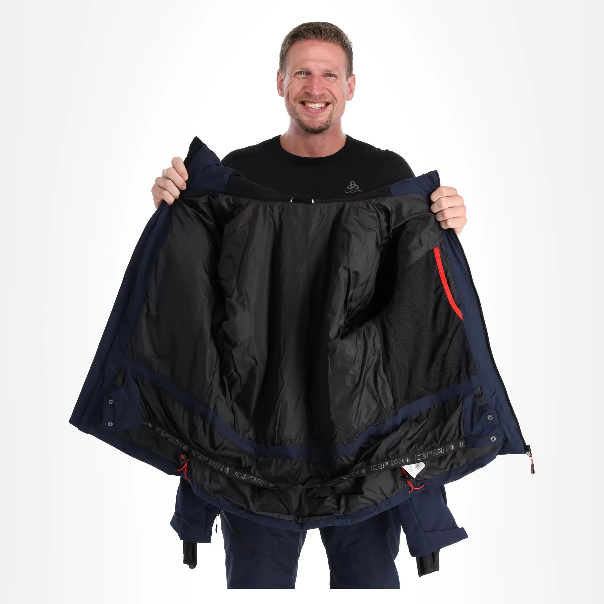 Icepeak, Eastland Ski Jacket Men Dark Blue 7 Icepeak, Eastland Ski Jacket Men Dark Blue - Image 5