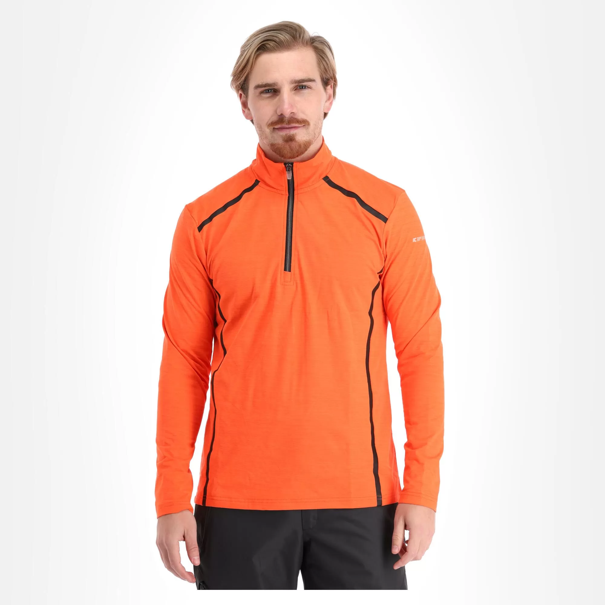 Icepeak, Edison Pullover Men Orange 4 Icepeak, Edison Pullover Men Orange - Image 2