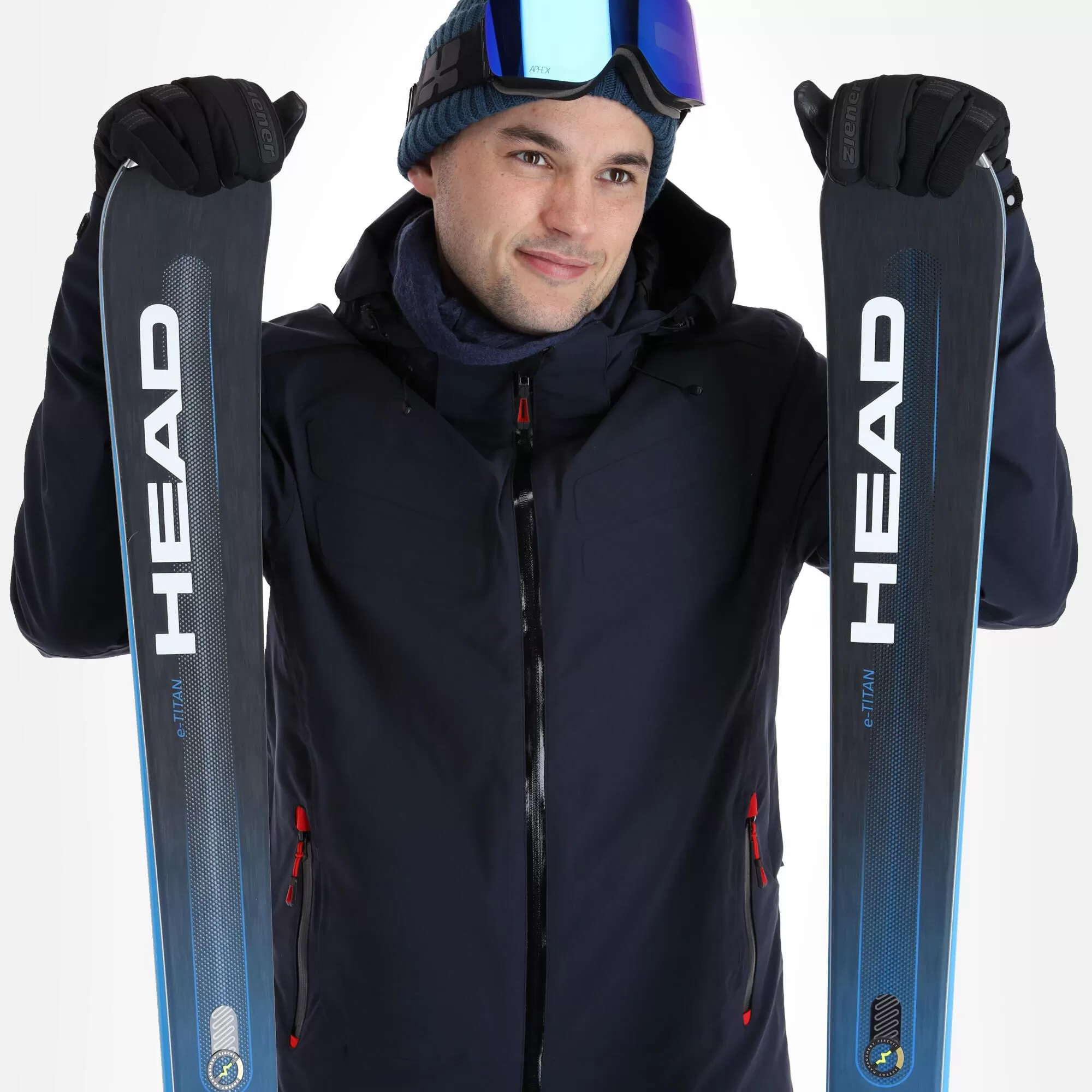 Icepeak, Eisenberg Ski Jacket Men Dark Blue 7 Icepeak, Eisenberg Ski Jacket Men Dark Blue - Image 5