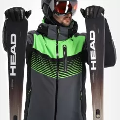 Icepeak, Elkhart Ski Jacket Men Granite Grey -Ski Online Store icepeak elkhart aa jas gevoerd heren granite grijs 22icepe247v3 BI 05