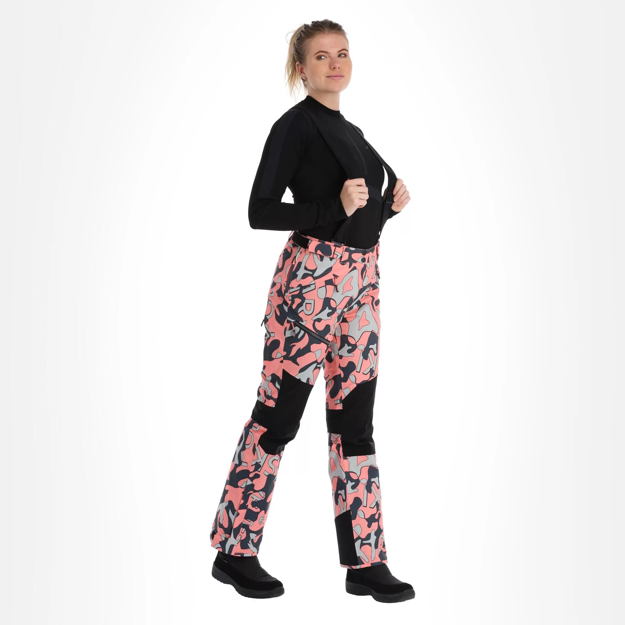 Icepeak, Elmshorn Ski Pants Women Pink 3 Icepeak, Elmshorn Ski Pants Women Pink