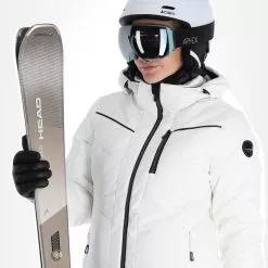 Icepeak, Elsah Ski Jacket Women Optic White -Ski Online Store icepeak elsah aa jas gevoerd dames optic wit 22icepe203v1 BI 05