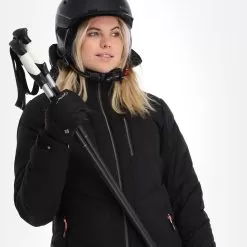 Icepeak, Elsah Ski Jacket Women Black 11 Icepeak, Elsah Ski Jacket Women Black -Ski Online Store icepeak elsah aa jas gevoerd dames zwart 22icepe203v4 BI 05