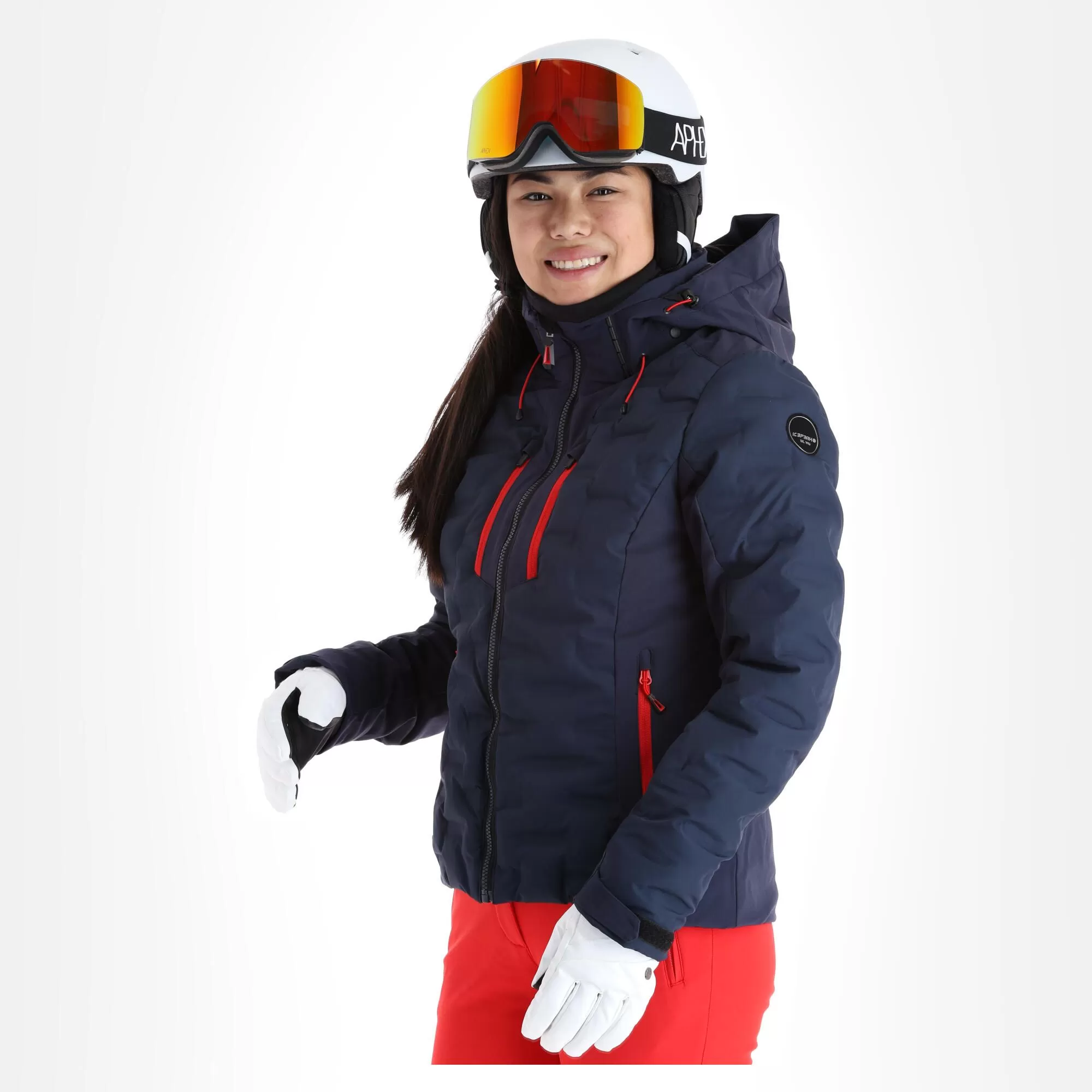 Icepeak, Eminence Ski Jacket Women Dark Blue 4 Icepeak, Eminence Ski Jacket Women Dark Blue - Image 2