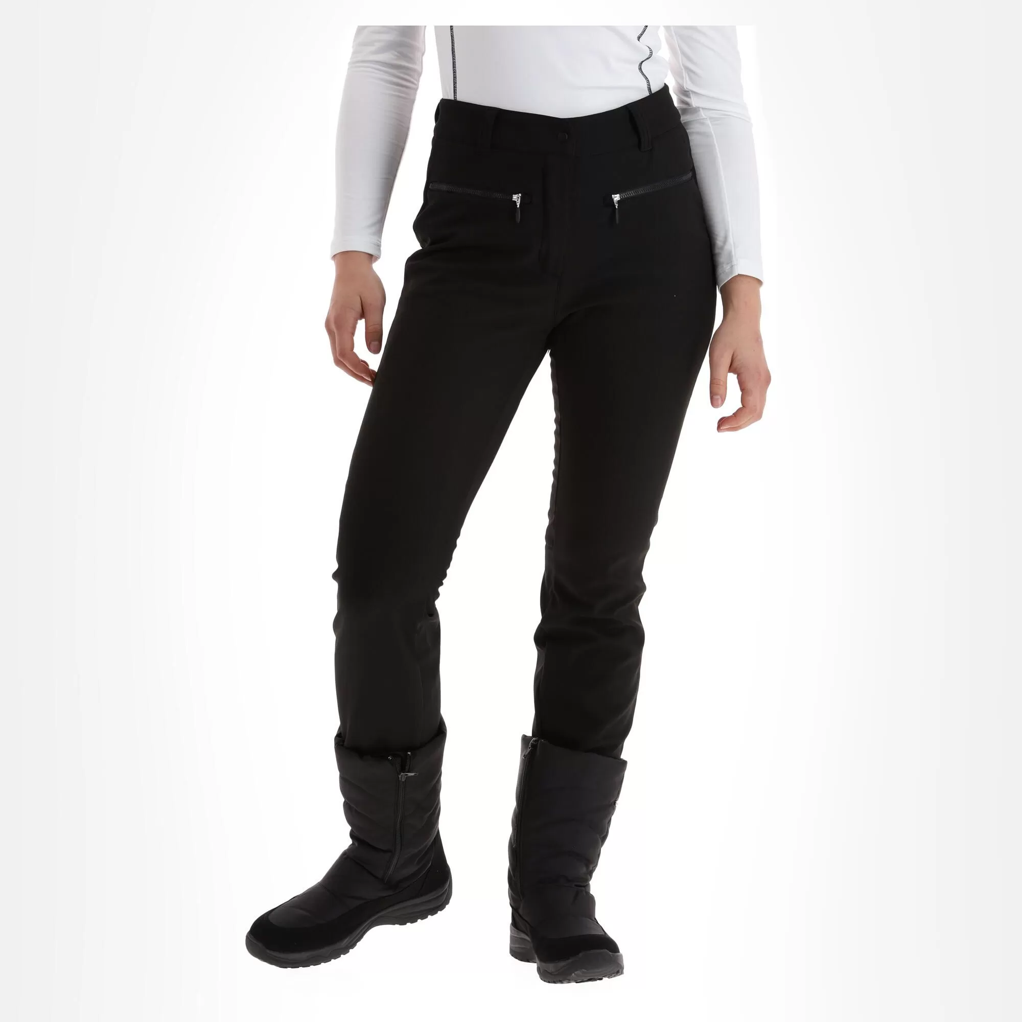 Icepeak, Enigma Softshell Ski Pants Women Black 4 Icepeak, Enigma Softshell Ski Pants Women Black - Image 2