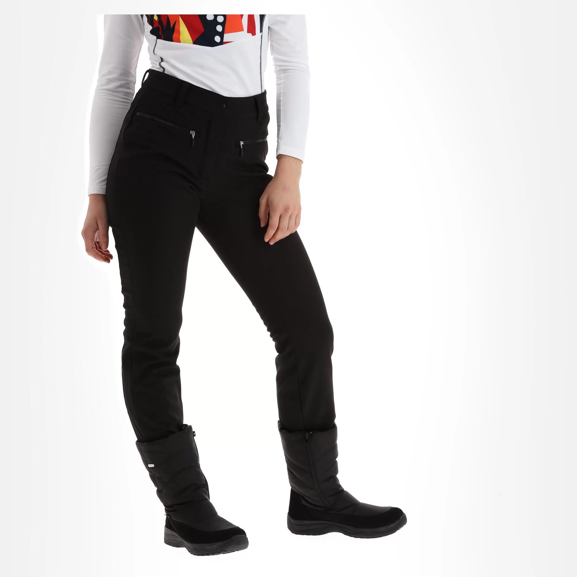 Icepeak, Enigma Softshell Ski Pants Women Black 6 Icepeak, Enigma Softshell Ski Pants Women Black - Image 4