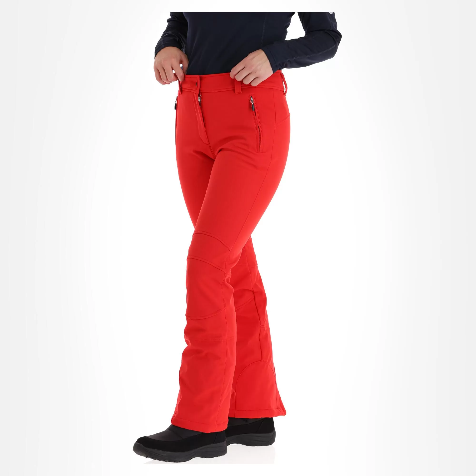 Icepeak, Entiat Softshell Ski Pants Women Classic Red 4 Icepeak, Entiat Softshell Ski Pants Women Classic Red - Image 2