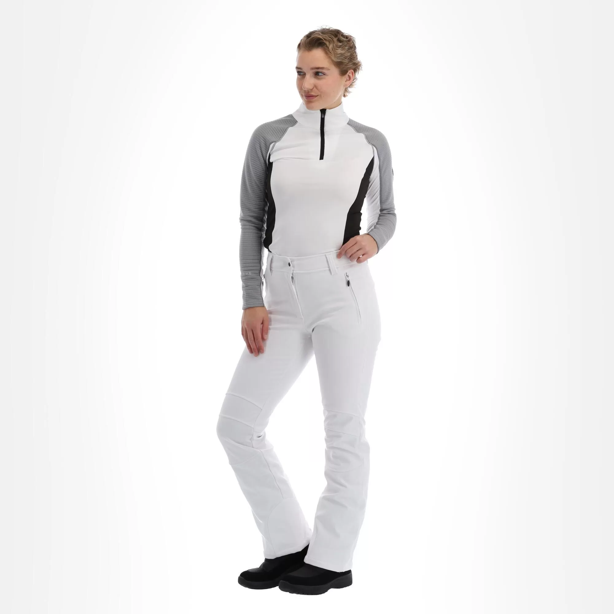 Icepeak, Entiat Softshell Ski Pants Women Optic White 3 Icepeak, Entiat Softshell Ski Pants Women Optic White