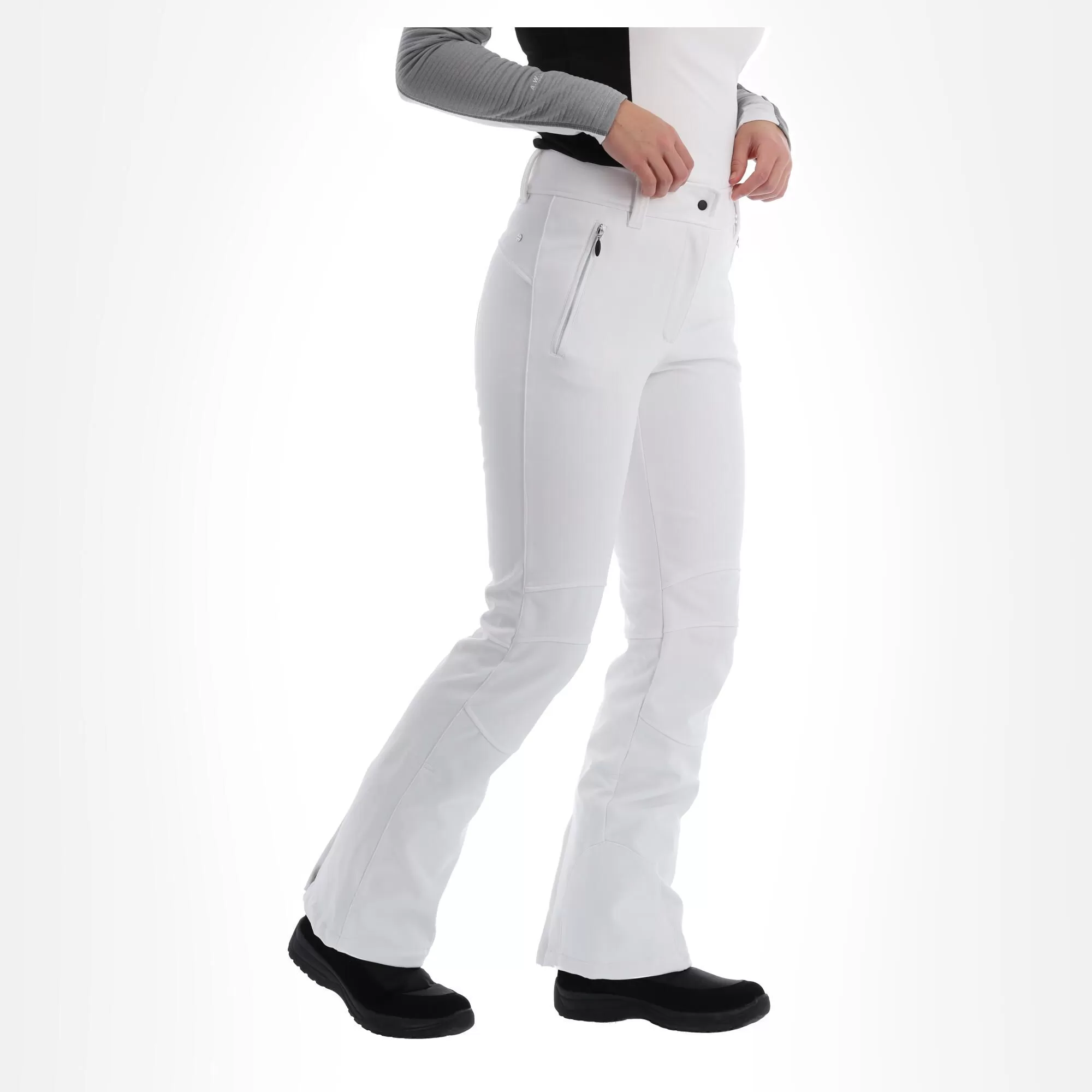 Icepeak, Entiat Softshell Ski Pants Women Optic White 6 Icepeak, Entiat Softshell Ski Pants Women Optic White - Image 4