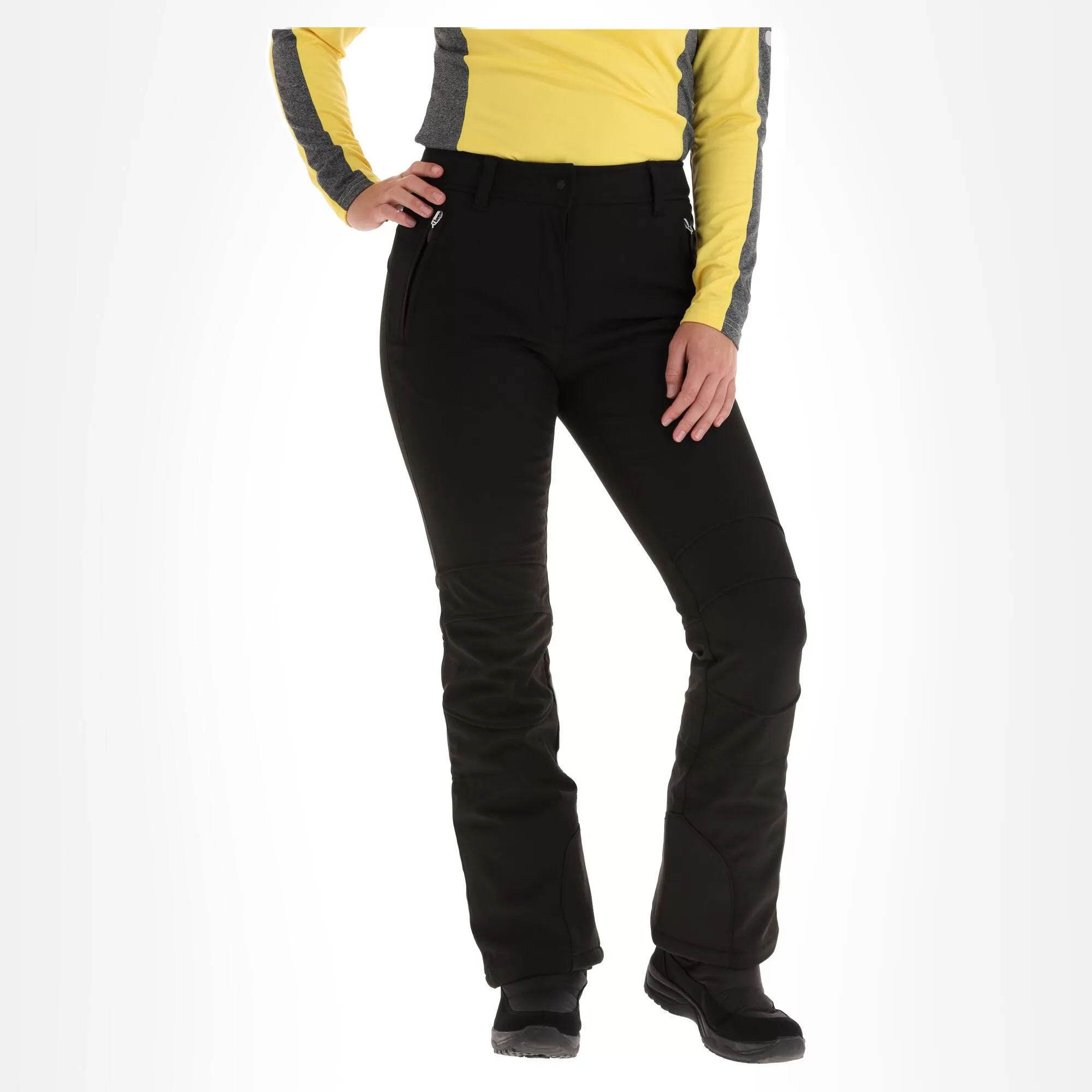 Icepeak, Entiat Softshell Ski Pants Women Black 4 Icepeak, Entiat Softshell Ski Pants Women Black - Image 2
